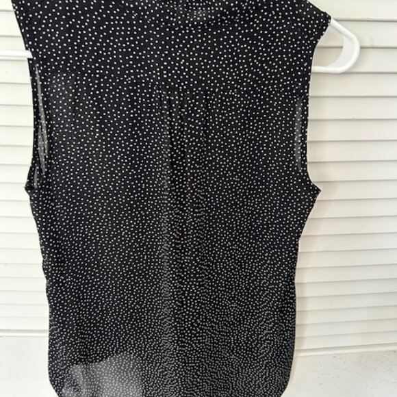 Spense Polka Dot Sleeveless Top - Picture 3 of 3